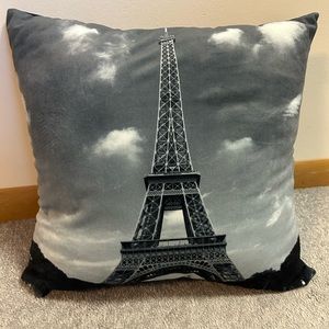 Eiffel Tower Pillow